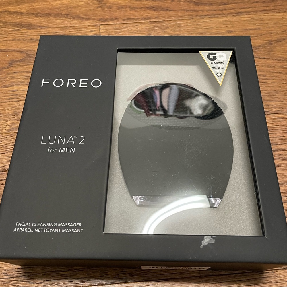 FOREO Luna 2 for Men - Sleek Black Design
